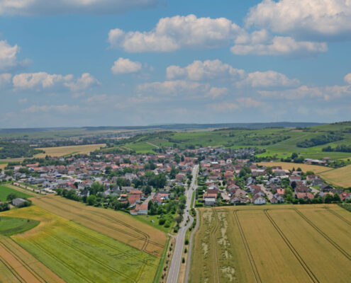 Luftbild Siefersheim von Wöllstein