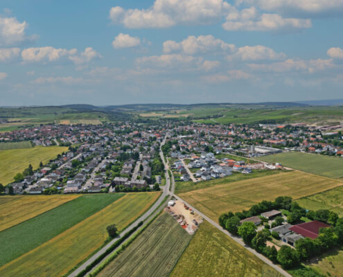 Luftbild Wöllstein von Gumbsheim