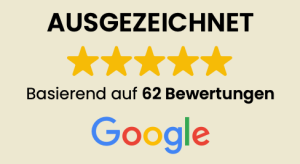 62 Google Bewertungen